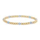 Stretch Beaded Bracelet With Stone Accents, view 3