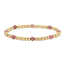 Stretch Beaded Bracelet With Stone Accents, view 4