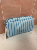 Nylon Striped Makeup Bag Collection, view 3
