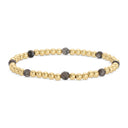 Stretch Beaded Bracelet With Stone Accents, view 5