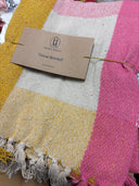 Hazel Mazel Jacquard throw blanket