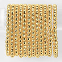 6mm Beaded Bracelet, beaded stretch bracelet