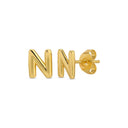 Assorted Initial Studs on Velvet, view 25