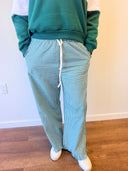Fern Plaid Pant, green plaid pant