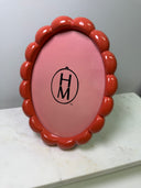 Hazel Mazel Oval Scalloped Frame, view 2