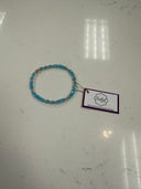 Blue Crystal Bracelet, crystal beaded bracelet