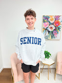 Senior 2027 Reversible Mock-Neck Sweatshirt, view 3