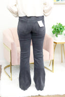 Camille Jean, high rise flare jean, view 2