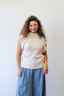 Sloane Cable Sweater, view 2
