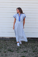 Capri Coast Dress, women's midi dress