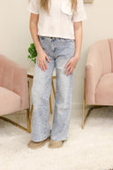 Girls Sassy Jean, girls' wide leg jean