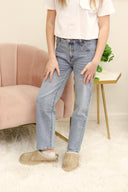 Girls Bonnie Jean, girls' wide crop jean