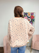 Dahlia Floral Sweatshirt, view 3
