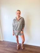Roxie Leopard Set, leopard print matching set