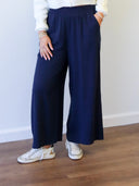 Shine Pants, navy diamond pants