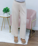 Sophie Pants, knit sweater wide leg pants