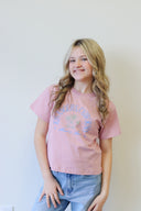 Girls LA T-Shirt, girls' boxy graphic tee