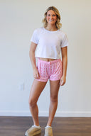 Tickled Pink Sleep Shorts, view 2