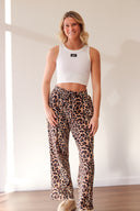 Lulu Mac Leopard Waffle Pant, view 2