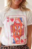 Queen of Hearts Tee, view 2