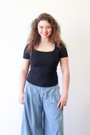 Haley Basic Tee, women's basic tee