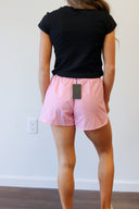 Lulu Mac Light Pink Boxer Short, view 3