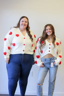 Sweetheart Bubble Sweater, women's sweater
