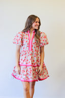 Delaney Floral Mini Dress, view 2