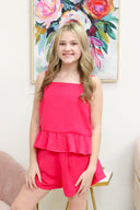 Girls Posy Tank and Short set