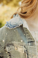 Girls Fancy Jean Jacket, view 2