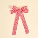 Gingham Double Take Hair Bow, view 2