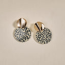 Marble Muse Dalmatian Darling Earring