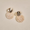 Marble Muse Toffee Glow Earrings