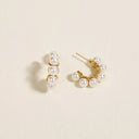 Power Pearl Earrings, pearl statement earrings