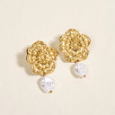 Vintage Bloom Earrings, flower earrings