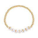 Blessed Beaded Bracelet, beaded bracelet