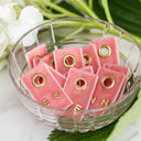 Assorted Initial Studs on Velvet, initial stud earrings