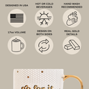 Go For It Gold Tile Coffee Mug, view 6