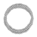 4mm Bead Stretch Bracelet, view 4