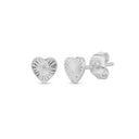 Heart Burst Studs, view 4